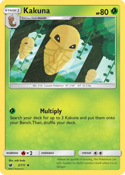 Kakuna #002/111 Uncommon / Crimson Invasion