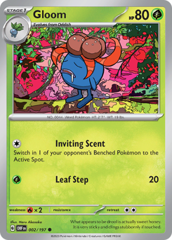 Gloom #002/197 Common / Obsidian Flames