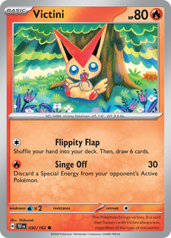 Victini #030/162 Common (Reverse Holofoil) / Temporal Forces