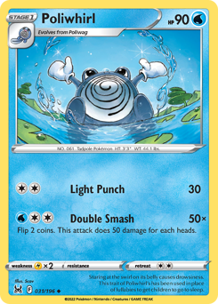 Poliwhirl #031/196 Uncommon / Lost Origin