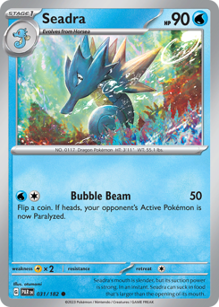 Seadra #031/182 Common / Paradox Rift