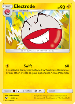 Electrode #31/73 Uncommon / Shining Legends