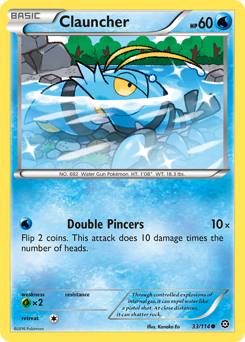 Clauncher #033/114 Common / Steam Siege