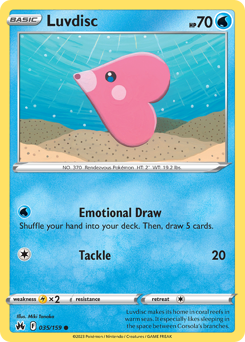 Luvdisc #035/159 Common (Reverse Holofoil) / Crown Zenith