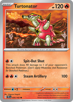 Turtonator #035/162 Common / Temporal Forces
