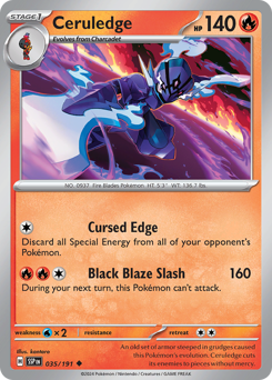 Ceruledge #035/191 Uncommon / Surging Sparks