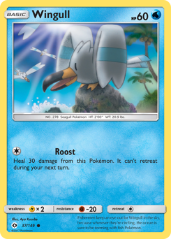 Wingull #037/149 Common / Sun & Moon