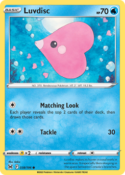 Luvdisc #038/196 Common (Reverse Holofoil) / Lost Origin