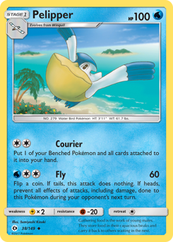Pelipper #038/149 Uncommon / Sun & Moon