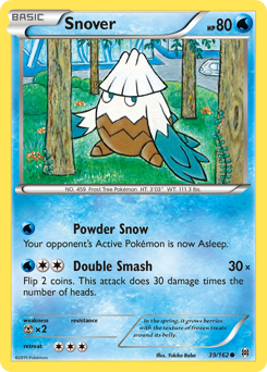 Snover #039/162 Common / BREAKthrough