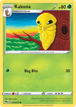 Kakuna #03/73 Common (Reverse Holofoil) / Champion's Path