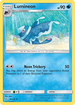 Lumineon #040/236 Uncommon / Unified Minds