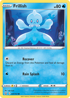 Frillish #041/163 Common / Battle Styles