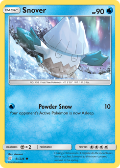 Snover #041/236 Common / Unified Minds