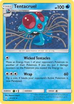 Tentacruel #041/214 Uncommon / Unbroken Bonds