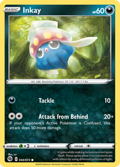 Inkay #44/73 Common (Reverse Holofoil) / Champion's Path
