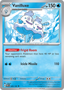 Vanilluxe #045/182 Uncommon / Paradox Rift