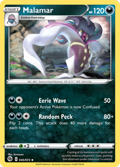 Malamar #45/73 Uncommon (Reverse Holofoil) / Champion's Path