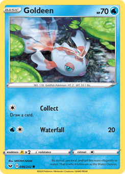 Goldeen #046/202 Common / Sword & Shield