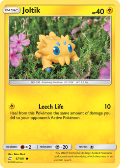 Joltik #047/181 Common / Team Up