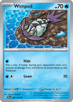 Wimpod #047/182 Common (Reverse Holofoil) / Paradox Rift