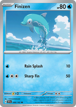 Finizen #048/162 Common (Reverse Holofoil) / Temporal Forces
