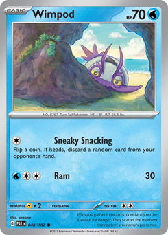 Wimpod #048/182 Common (Reverse Holofoil) / Paradox Rift