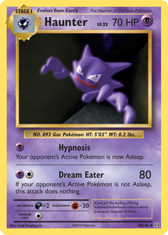 Haunter #048/108 Uncommon / Evolutions