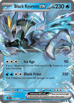 Black Kyurem EX #048/191 Double Rare (Holofoil) / Surging Sparks