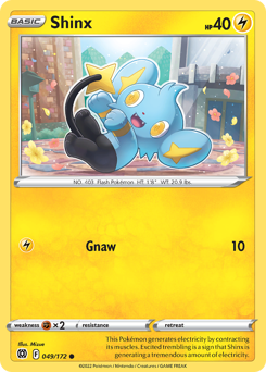 Shinx #049/172 Common / Brilliant Stars