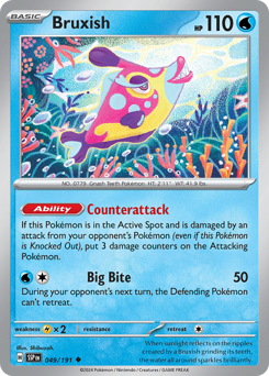 Bruxish #049/191 Uncommon / Surging Sparks