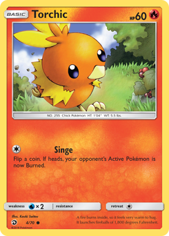 Torchic #04/70 Common / Dragon Majesty