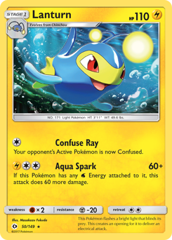 Lanturn #050/149 Rare (Normal) / Sun & Moon