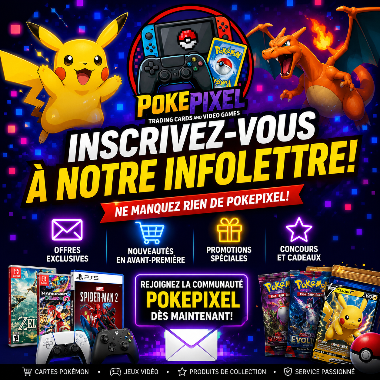 Inscrivez-vous à notre newsletter