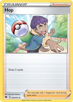 Hop #53/73 Uncommon (Reverse Holofoil) / Champion's Path