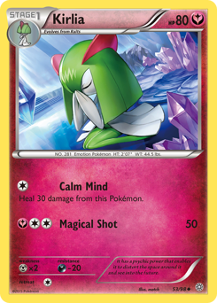 Kirlia #53/98 Uncommon (Reverse Holofoil) / Ancient Origins