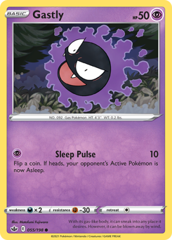 Gastly #055/198 Common / Chilling Reign