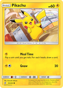 Pikachu #055/236 Common / Unified Minds