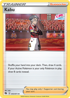 Kabu #55/73 Uncommon (Reverse Holofoil) / Champion's Path