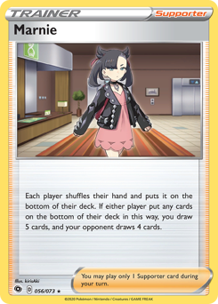 Marnie #56/73 Holo Rare (Holofoil) / Champion's Path