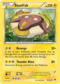 Stunfisk #056/162 Uncommon / BREAKthrough