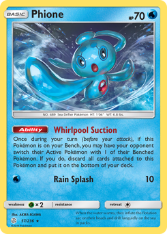 Phione #057/236 Rare (Normal) / Cosmic Eclipse