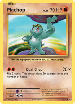Machop #057/108 Common / Evolutions