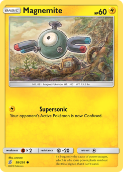 Magnemite #058/236 Common / Unified Minds