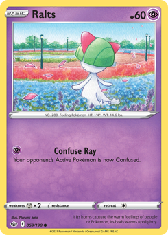 Ralts #059/198 Common / Chilling Reign