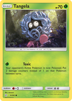 Tangela #005/236 Common / Cosmic Eclipse
