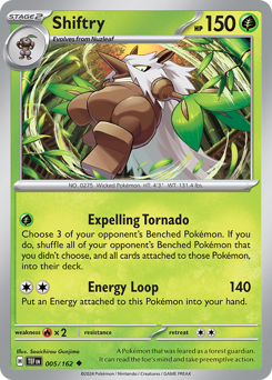 Shiftry #005/162 Uncommon / Temporal Forces