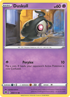 Duskull #060/172 Common / Brilliant Stars