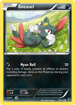 Sneasel #060/114 Common / Steam Siege