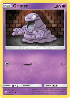 Grimer #062/181 Common / Team Up